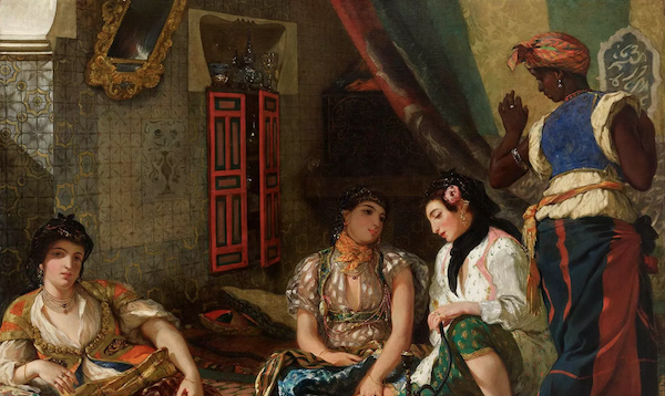 4. The women of Algeria in their apartment (1833-1834)