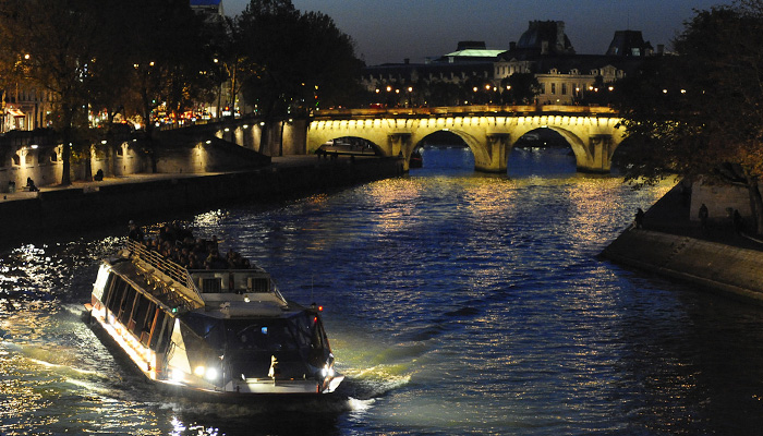 دیدنی های پاریس در شب