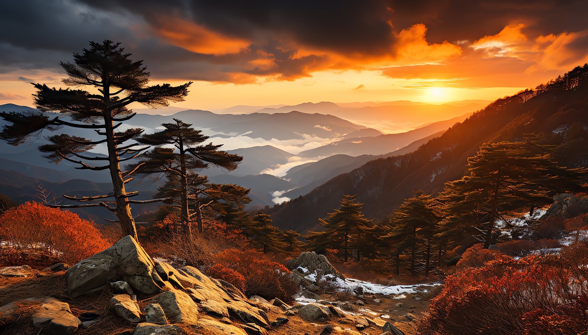 کوه هالاسان در کره جنوبی
