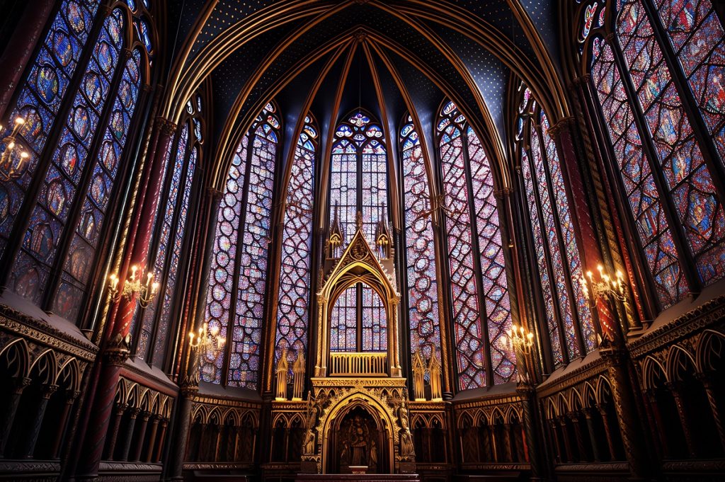 کلیسای سنت شاپل در پاریس