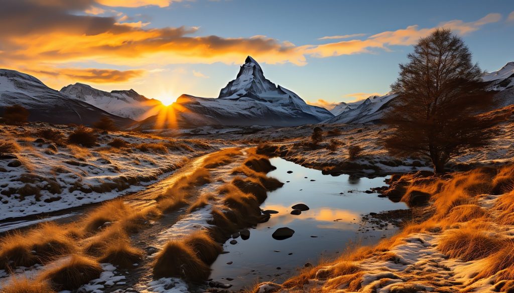 کوه ماترهورن در سوئیس